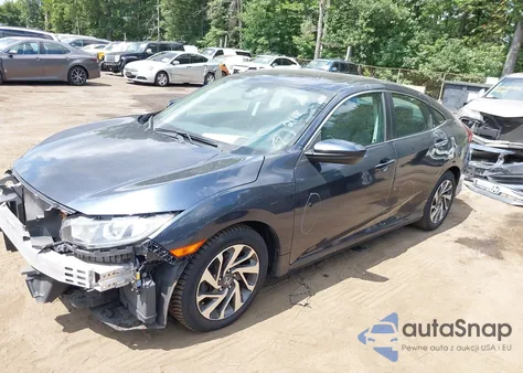 2017 Honda Civic Ex z USA, uszkodzony, nr VIN 19XFC2F71HE201846